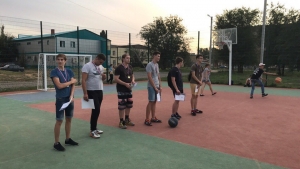 Cоревнования по уличному баскетболу, посвященные Дню города Цимлянска
